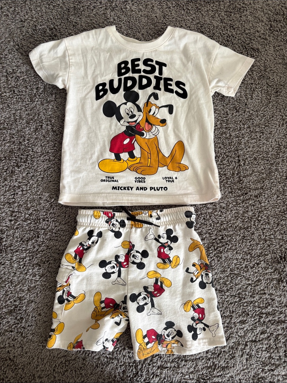 Mickey shorts/t-shirt set